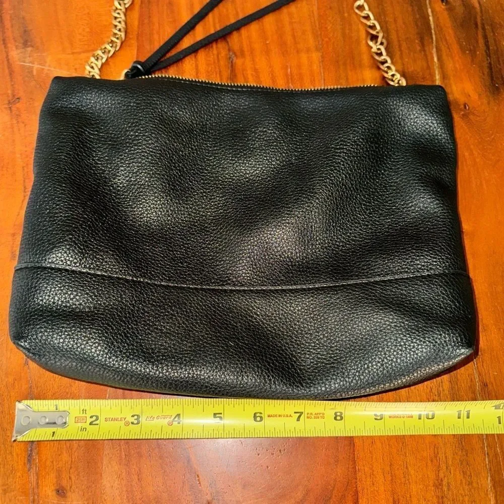 Steve Madden leather crossbody chain/leather handle medium size Purse